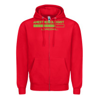 Red anesthesiologist t  shirt anesthesiologist loading... t  shirt Zipper Hoodie - linhVisuals