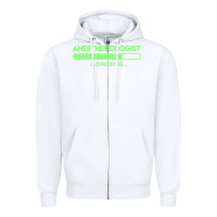 White anesthesiologist t  shirt anesthesiologist loading... t  shirt Zipper Hoodie - linhVisuals