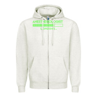 Oatmeal Heather anesthesiologist t  shirt anesthesiologist loading... t  shirt Zipper Hoodie - linhVisuals