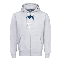 Heather Grey orca spirit animal killer whale ocean sea marine funny water raglan ba Zipper Hoodie - linhVisuals