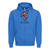 True Royal mill valley, california native american orca killer whale raglan baseb Zipper Hoodie - linhVisuals