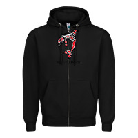 Black mill valley, california native american orca killer whale raglan baseb Zipper Hoodie - linhVisuals