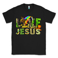 Black Love like Jesus Classic Tee - CowGirlArtShop