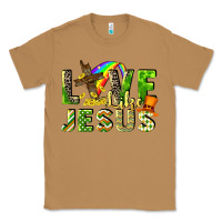 Toasted Coconut Love like Jesus Classic Tee - CowGirlArtShop