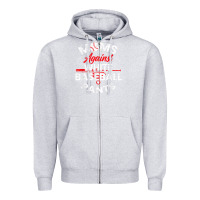 Heather Grey moms against white baseball pants sport lover mothers day Zipper Hoodie - linhVisuals