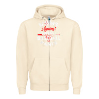 Sandshell moms against white baseball pants sport lover mothers day Zipper Hoodie - linhVisuals