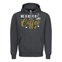 Smoke we bike for coffee t shirt Zipper Hoodie - linhVisuals