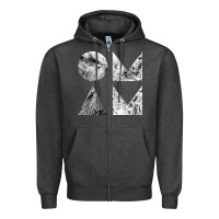 Charcoal Heather of monsters and men Zipper Hoodie - linhVisuals