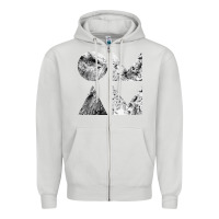 Dove Grey of monsters and men Zipper Hoodie - linhVisuals