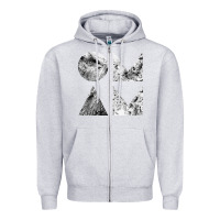 Heather Grey of monsters and men Zipper Hoodie - linhVisuals