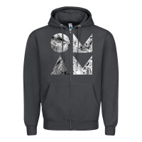 Smoke of monsters and men Zipper Hoodie - linhVisuals