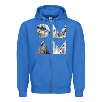 True Royal of monsters and men Zipper Hoodie - linhVisuals