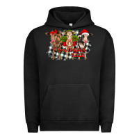 Pigment Black Merry Christmas Y'all Heifers Urban Hoodie - RanaPortraitStore