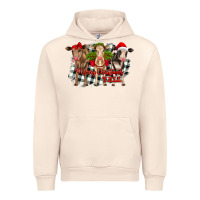 Sandshell Merry Christmas Y'all Heifers Urban Hoodie - RanaPortraitStore