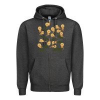 Charcoal Heather Funny Cat Camouflage Zipper Hoodie - linhVisuals