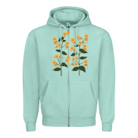 Seafoam Funny Cat Camouflage Zipper Hoodie - linhVisuals