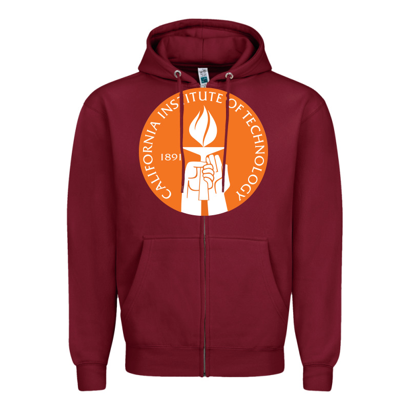 California Institute Of Technology Zipper Hoodie by linhVisuals | Teevron