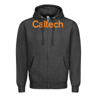 Charcoal Heather california institute of technology Zipper Hoodie - linhVisuals