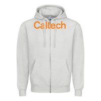 Dove Grey california institute of technology Zipper Hoodie - linhVisuals