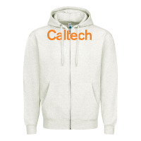 Oatmeal Heather california institute of technology Zipper Hoodie - linhVisuals
