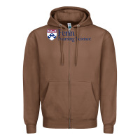 Chestnut penn nursing science Zipper Hoodie - linhVisuals