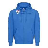 True Royal penn nursing science Zipper Hoodie - linhVisuals