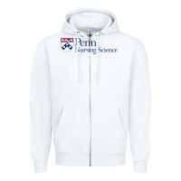 White penn nursing science Zipper Hoodie - linhVisuals