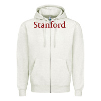 Oatmeal Heather stanford athletics Zipper Hoodie - linhVisuals