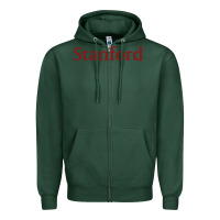Sports Green stanford athletics Zipper Hoodie - linhVisuals