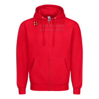 Red stanford school of medicine Zipper Hoodie - linhVisuals
