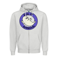Dove Grey seal of approval baby art Zipper Hoodie - linhVisuals