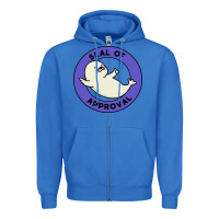 True Royal seal of approval baby art Zipper Hoodie - linhVisuals