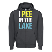 Smoke i pee in the lake funny summer vacation t shirt Zipper Hoodie - linhVisuals