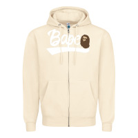 Sandshell bape text Zipper Hoodie - linhVisuals