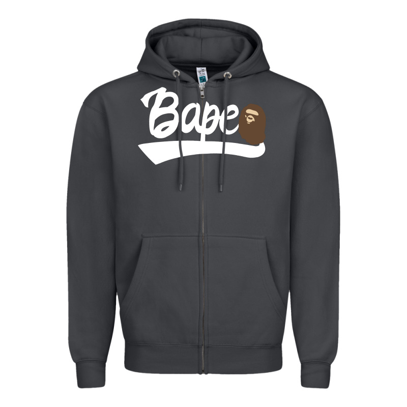 Bape Text Zipper Hoodie by linhVisuals | Teevron