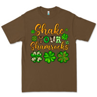 Cacao St. Patrick's Shake your shamrocks Premium Tee - OliviaCreatesArt