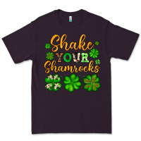 Plum St. Patrick's Shake your shamrocks Premium Tee - OliviaCreatesArt