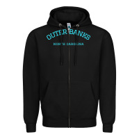 North Carolina Outer Banks Obx Nc Beach Gift Long Sleeve T Shirt Zipper Hoodie | Teevron