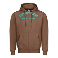 Chestnut north carolina outer banks obx nc beach gift long sleeve t shirt Zipper Hoodie - linhVisuals