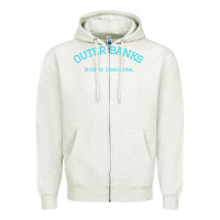 Oatmeal Heather north carolina outer banks obx nc beach gift long sleeve t shirt Zipper Hoodie - linhVisuals