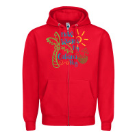 Red now where's my cabana boy, beach palm tree coconut t shirt Zipper Hoodie - linhVisuals