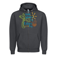 Smoke now where's my cabana boy, beach palm tree coconut t shirt Zipper Hoodie - linhVisuals