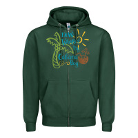 Sports Green now where's my cabana boy, beach palm tree coconut t shirt Zipper Hoodie - linhVisuals