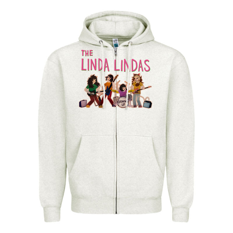 Growing Up   The Linda Lindas Zipper Hoodie by linhVisuals | Teevron