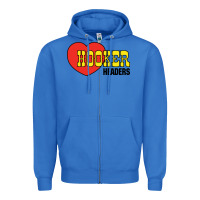 True Royal hooker headers Zipper Hoodie - linhVisuals