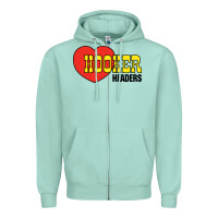 Seafoam hooker headers Zipper Hoodie - linhVisuals