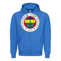 True Royal fenerbahçe Zipper Hoodie - linhVisuals
