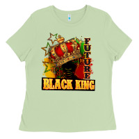 Matcha Future black king Ladies Tee - FaDigitalArtStudio
