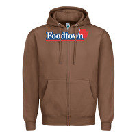 Foodtown Zipper Hoodie | Teevron