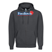Smoke foodtown Zipper Hoodie - linhVisuals